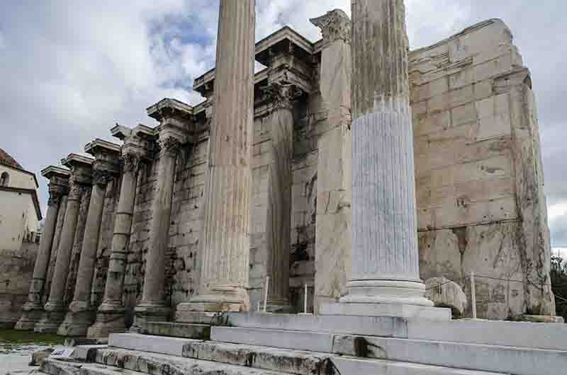 97 - Grecia - Atenas - Biblioteca de Adriano